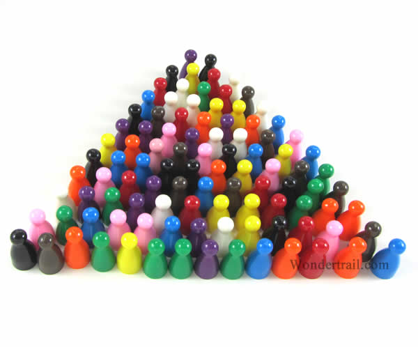 KOP04240 Halma Pawns Game Accessories Assorted Colors Pack of 100 Main Image