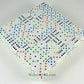 KOP06281 White Opaque Dice Multi-Colored Pips D6 19mm Bulk Pack of 200 Main Image