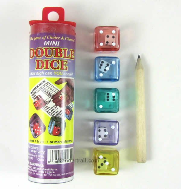 KOP13870 Double Dice Game with 5 Double Dice Koplow Games Main Image