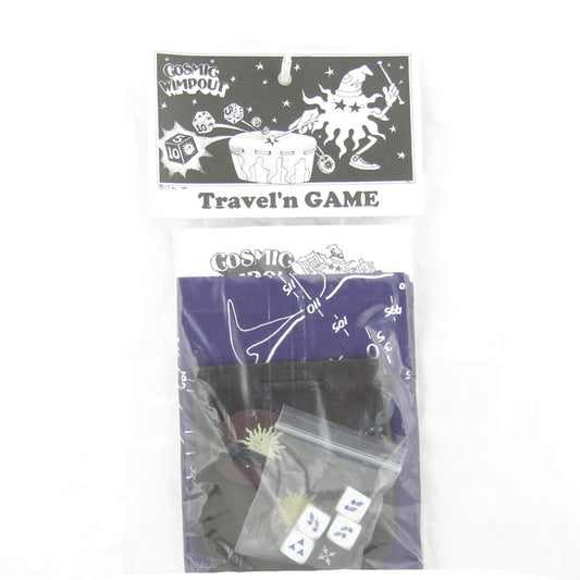 KOP19362 Cosmic Wimpout Deluxe Traveling Game with Purple Cloth Mat Main Image