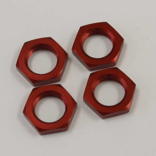 KYOIF222RPA Wheel Nut Red 11mm Inner X 17mm Outer Kyosho Main Image