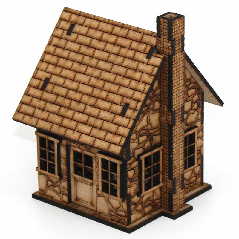 LCW1131 Primrose The Widows Cottage 28mm Scale Miniature Terrain Main Image