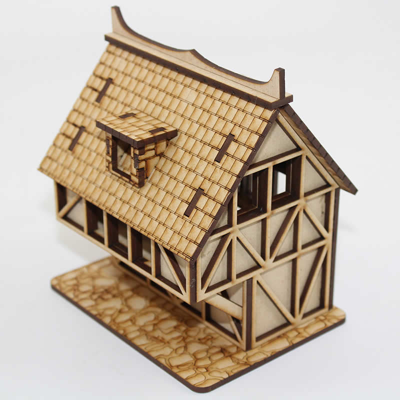 LCW1245 The Andyl Inn 28mm Scale Miniature Terrain Laser Craft Workshop 2nd Image