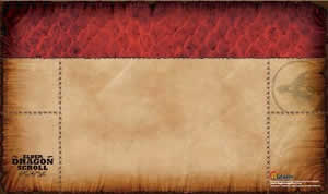LGNPLMEDR Elder Dragon Hide Art Playmat (Red) by Legion Main Image