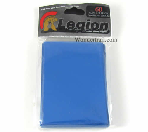 LGNYGOBLU Blue Small Sleeves (60) by Legion Supplies Main Image