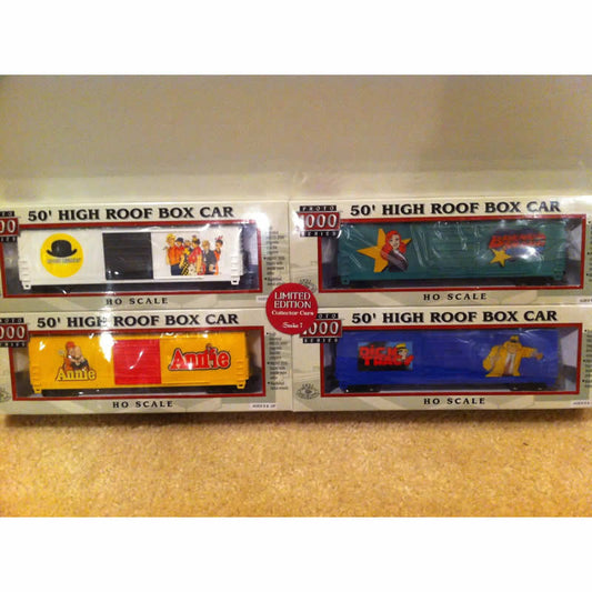 LIF8673 Proto 1000 HO Collectable Car 4 Pack Annie Dick Tracy Limited Main Image