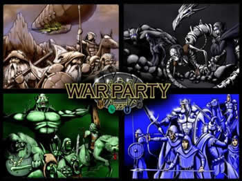 LLP160001 Warparty Board Games Lock N Load Publishing Main Image