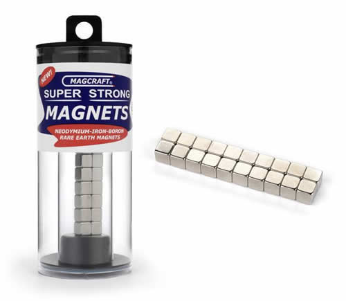 MACNSN0606 Magnet Cube .250in x .250in x .250in Main Image