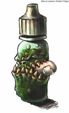 MAOWMB02 Monster Bottle Finger Miniature Monster Bottle Main Image