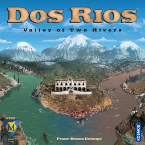 MFG3303 Dos Rios Valley of the Two Rivers Board Game Main Image