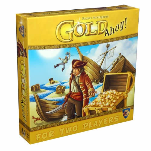 MFG3504 Gold Ahoy Board Game Mayfair Main Image