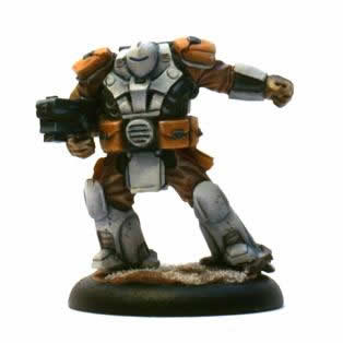 MMA012 Assault - USCR - MERCS by Dynamic Gaming Miniatures Main Image