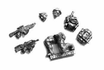 MMA019 Mod-Pack (1) - FCC - MERCS by Dynamic Gaming Miniatures Main Image