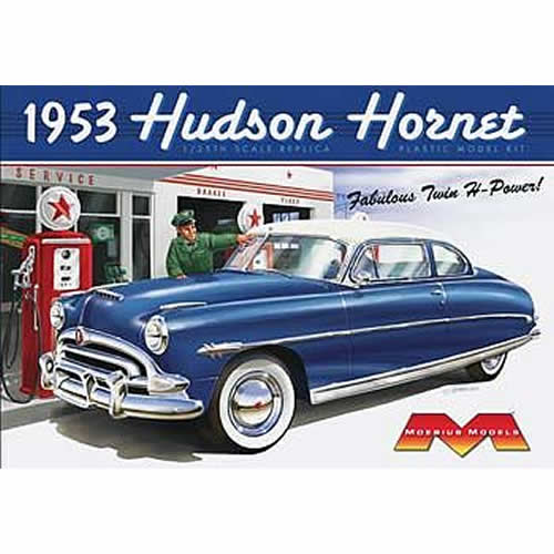 MOE1200 1953 Hudson Hornet 1/25 Scale Moedius Model Main Image