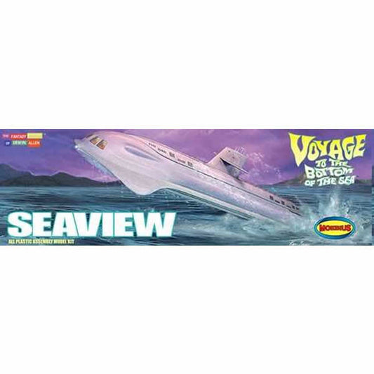 MOE808 Seaview Voyage To The Bottom Of The Sea 1/350th Scale Plastic Model Kit Moebius Main Image