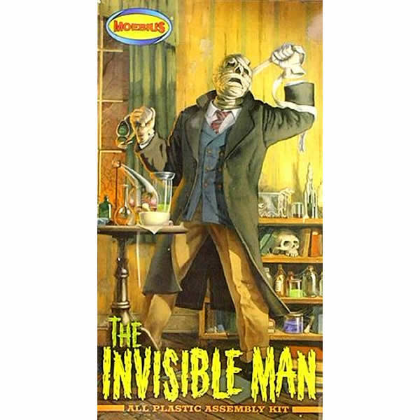 MOE903 Invisible Man 1/8 Scale Plastic Model Kit Moebius Models Main Image