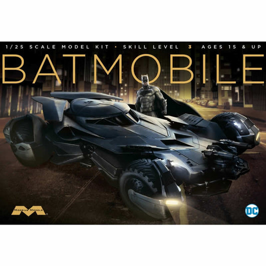 MOE964 Batmobile Batman vs Superman 1/25 Scale Plastic Model Kit Moebius Main Image
