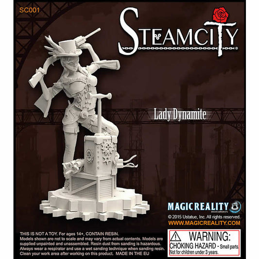 MRMSC001 Lady Dynamite SteamCity Miniature 32mm Scale Main Image