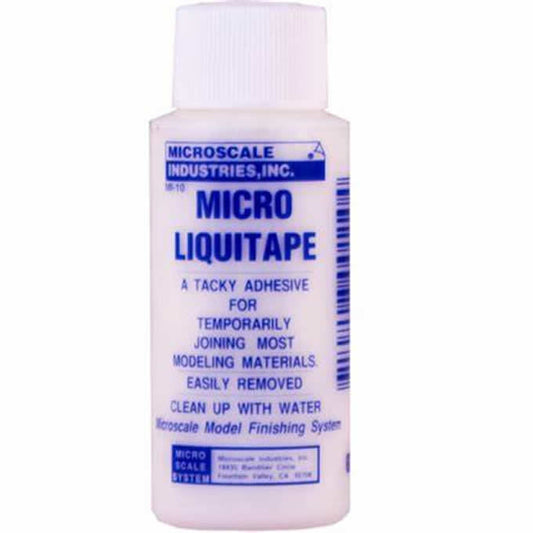 MSM10 Micro Liquitape 1oz Bottle Liquid Tape Microscale Models