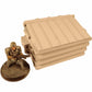 NDS1046 Dumpster 2 Piece Set 28mm Scale Miniature Terrain 2nd Image