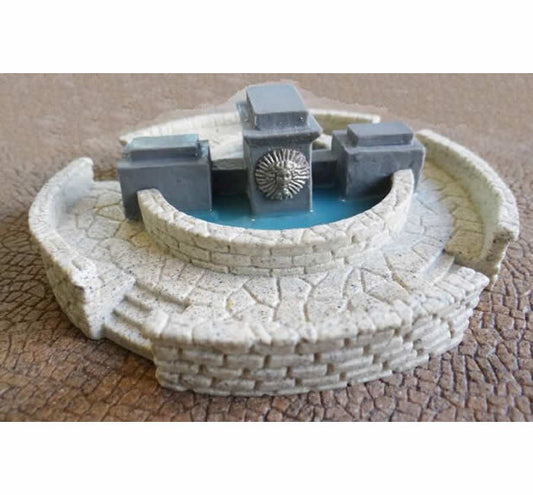 NDS1115 Modern Finished Fountain WWII 15mm Scale Novus Design Studio Main Image