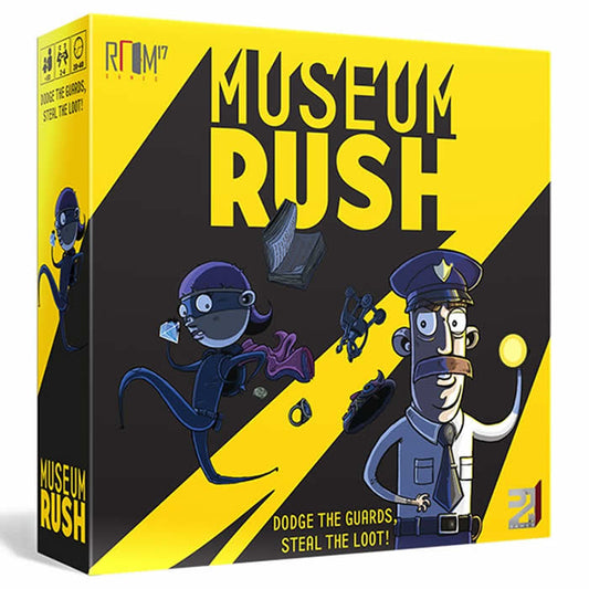 NJD411501 Museum Rush Tile Board Game Ninja Division Main Image