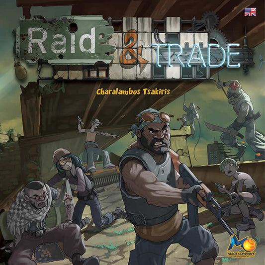 NJD420101 Raid And Trade Science Fiction Board Game Main Image