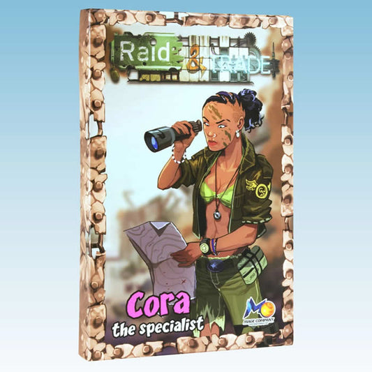 NJD420102 Raid and Trade Cora The Specialist Expansion Board Game Main Image