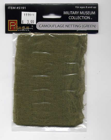 PEG5191 Green Camouflage Netting Pegasus Hobbies Main Image
