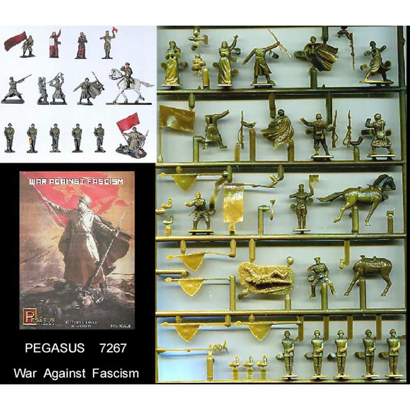 PEG7267 WWII War Against Fascism 20mm 1/72 Scale Miniatures Pegasus 2nd Image