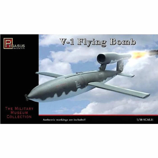 PEG8803 V-1 Flying Bomb 1/18 Scale Plastic Model Kit Pegasus Main Image