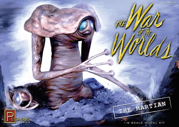 PEG9008 War Of The Worlds Martian 1/8 Scale Plastic Model Kit Pegasus Main Image