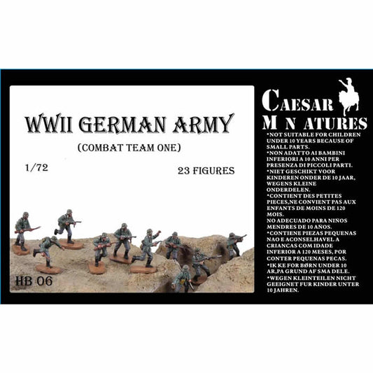 PEGHB06 German Army Combat Team One 1/72 Scale Miniatures Main Image