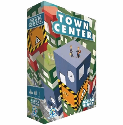 PGSLDR143000 Town Center 4th Edition Abstract Strategy Game Passport Games Main Image