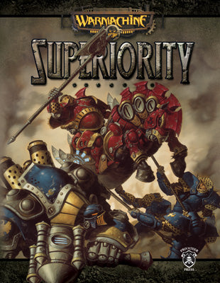 PIP1008 Warmachine Miniature Game Superiority Campaign Softcover Privateer Press Main Image