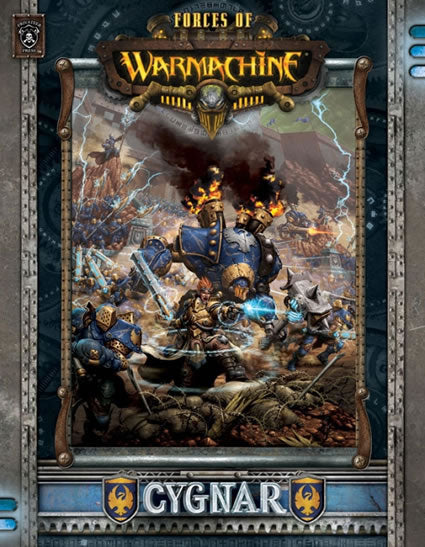 PIP1023 Forces of Cygnar MK II Softcover Rule Book Warmachine Main Image