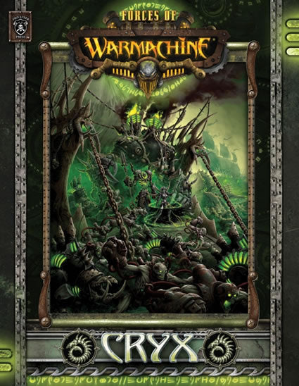 PIP1029 Forces of Cryx MK II Softcover Rule Book Warmachine Main Image