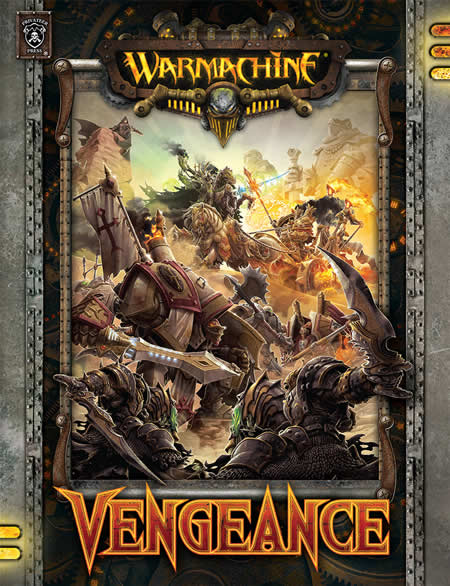 PIP1055 Warmachine Vengeance Soft Cover Privateer Press Main Image