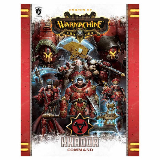 PIP1083 Khador Command Warmachine Hardcover Privateer Press Main Image