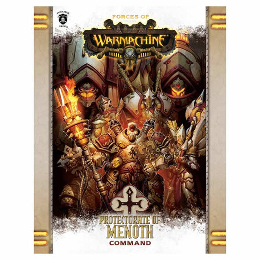 PIP1084 Warmachine Protectorate of Menoth Command Softcover Privateer Press Main Image