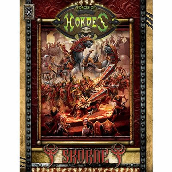 PIP1096 Skorne Command Forces of HORDES Soft Cover Privateer Press Main Image