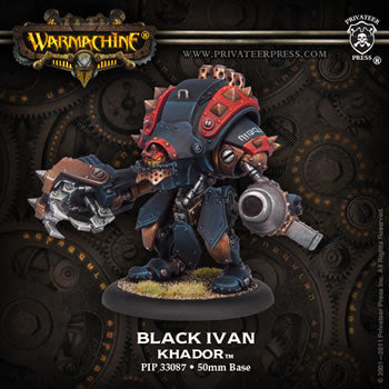 PIP33087 Black Ivan Warjack Upgrade Kit Khador Warmachine Main Image