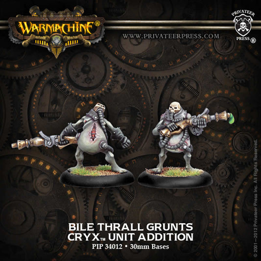 PIP34012 Cryx Bile Thrall Troopers Pack Privateer Press Main Image