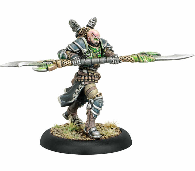 PIP34107 Sturgis The Corrupted Warcaster Cryx Warmachine Main Image