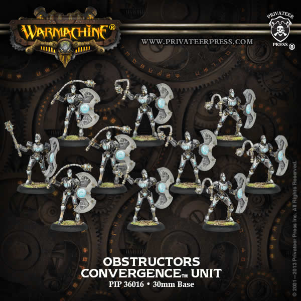 PIP36016 Obstructors Unit Convergence Warmachine Main Image