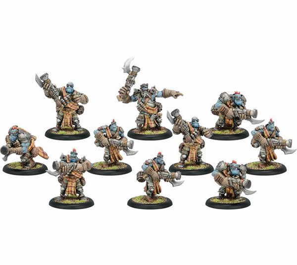 PIP71084 Scattergunners Command Attachment Trollbloods Hordes Main Image