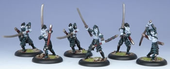 PIP73011 Blighted Swordsmen Unit Legion Hordes Miniature Game Main Image