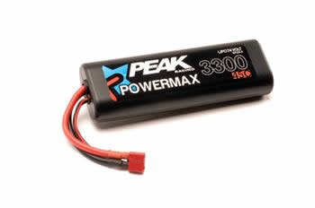 PKR00570BAT Power Max Sport 3300 LiPo 7.4V with Deans Plug Peak Racing Main Image