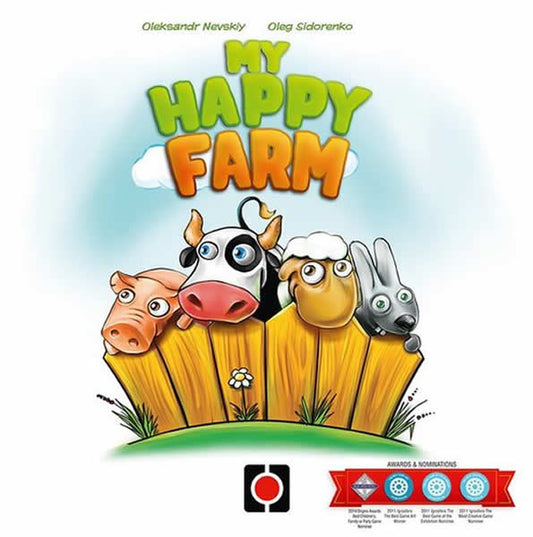 PLG033 My Happy Farm Family Card Game Portal Games Main Image