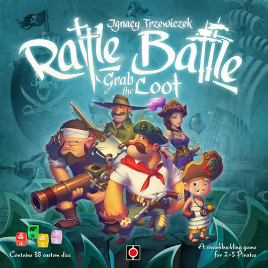 PLG794 Rattle Battle Grab The Loot Dice Game Portal Games Main Image